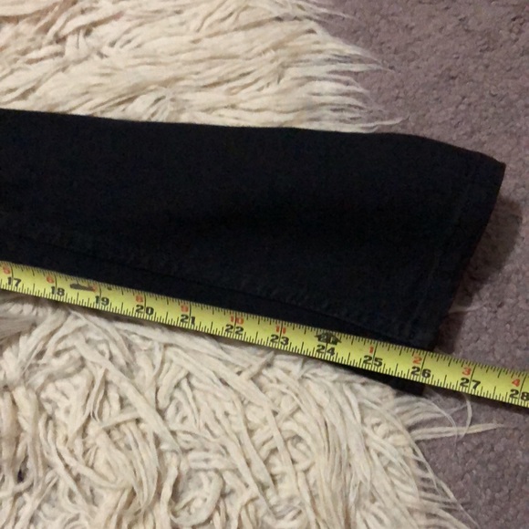 Like New-CK High Rise Straight Jeans-Sz 26-Black-Made with”Repreve” Cotton Blend - Picture 6 of 13